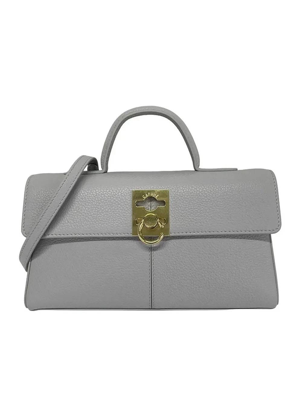 Cafune Stance Wallet Light Gray Leather #300477C50B